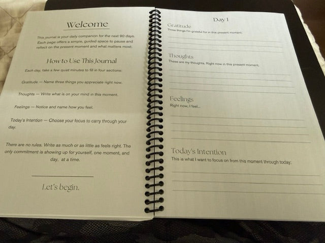 Samadhi Wellbeing Mindfulness Journal